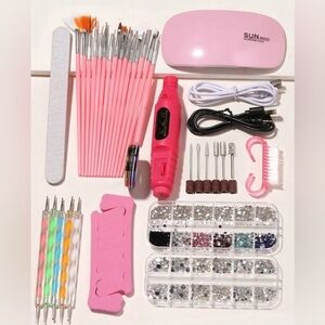 28pcs  UV LED Light For Gel Nails Machine Set.